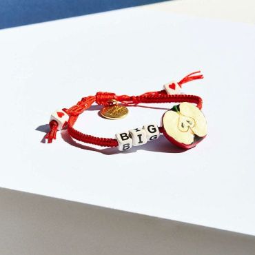 Rose Initial Necklace
