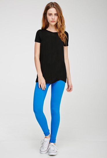 Black Cotton Leggings