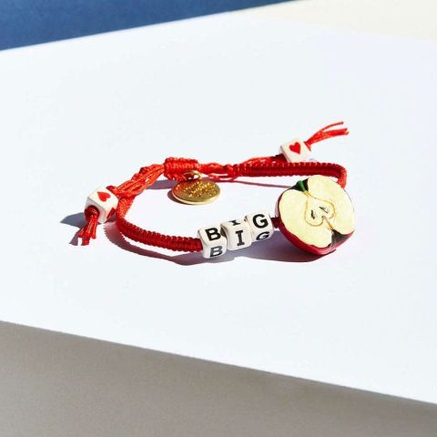Rose Initial Necklace